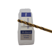 Çap 3 mm Matkap HSS %5 Co DIN 338 (10 ADET)